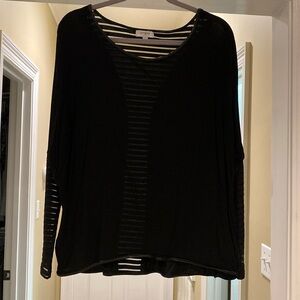 Umgee black large women’s top